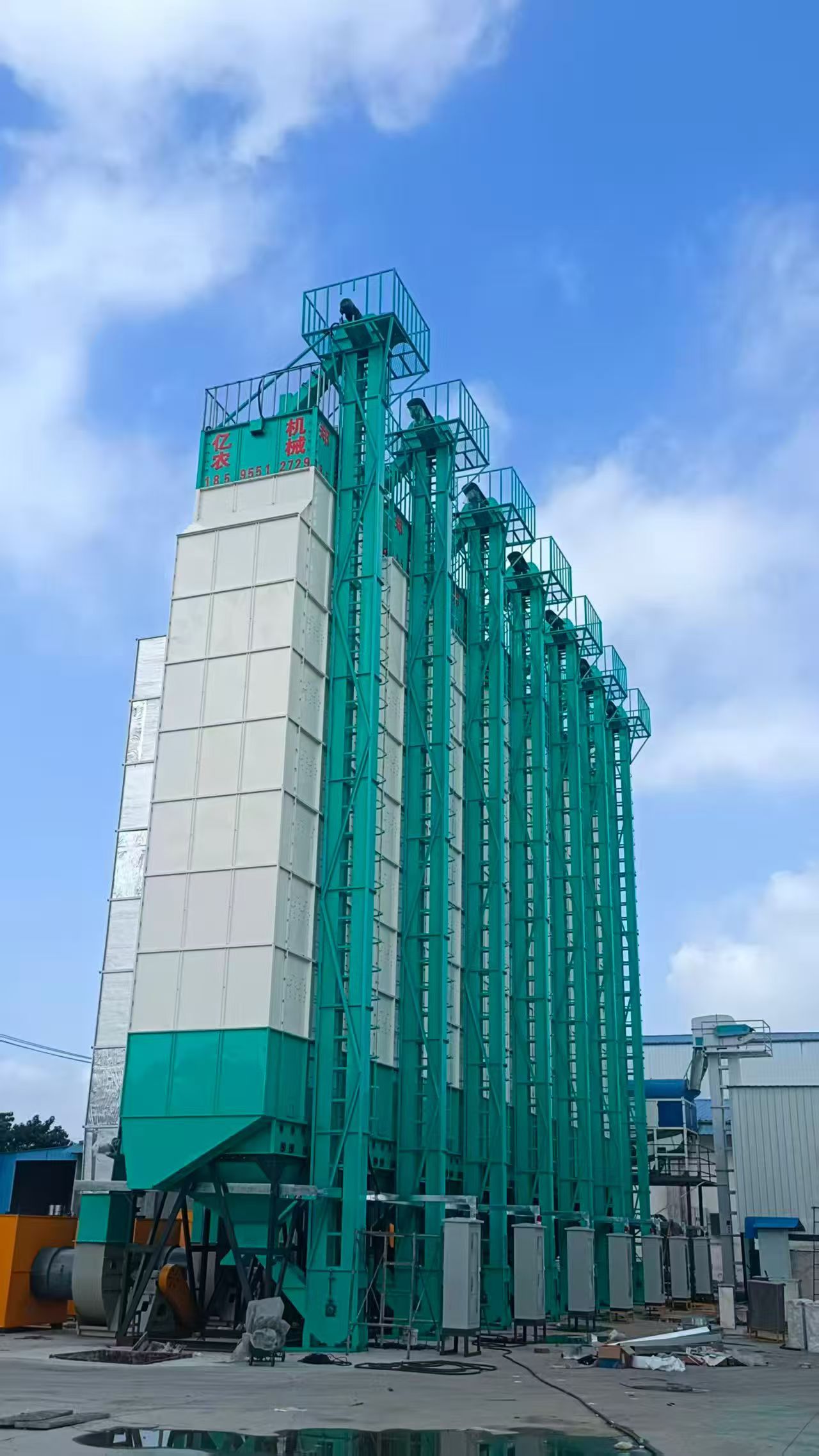 秋粮抢收正当时，郑谷智能以连续式烘干塔方案服务黄淮海产区